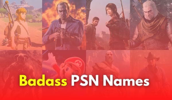 Badass PSN Names