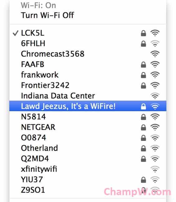 500 Best Funny Wifi Names Idea To Trick Champw