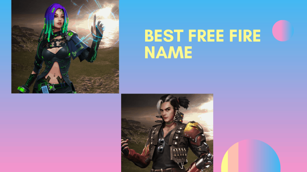 1000 Best Free Fire Names Stylish Unique Funny Names