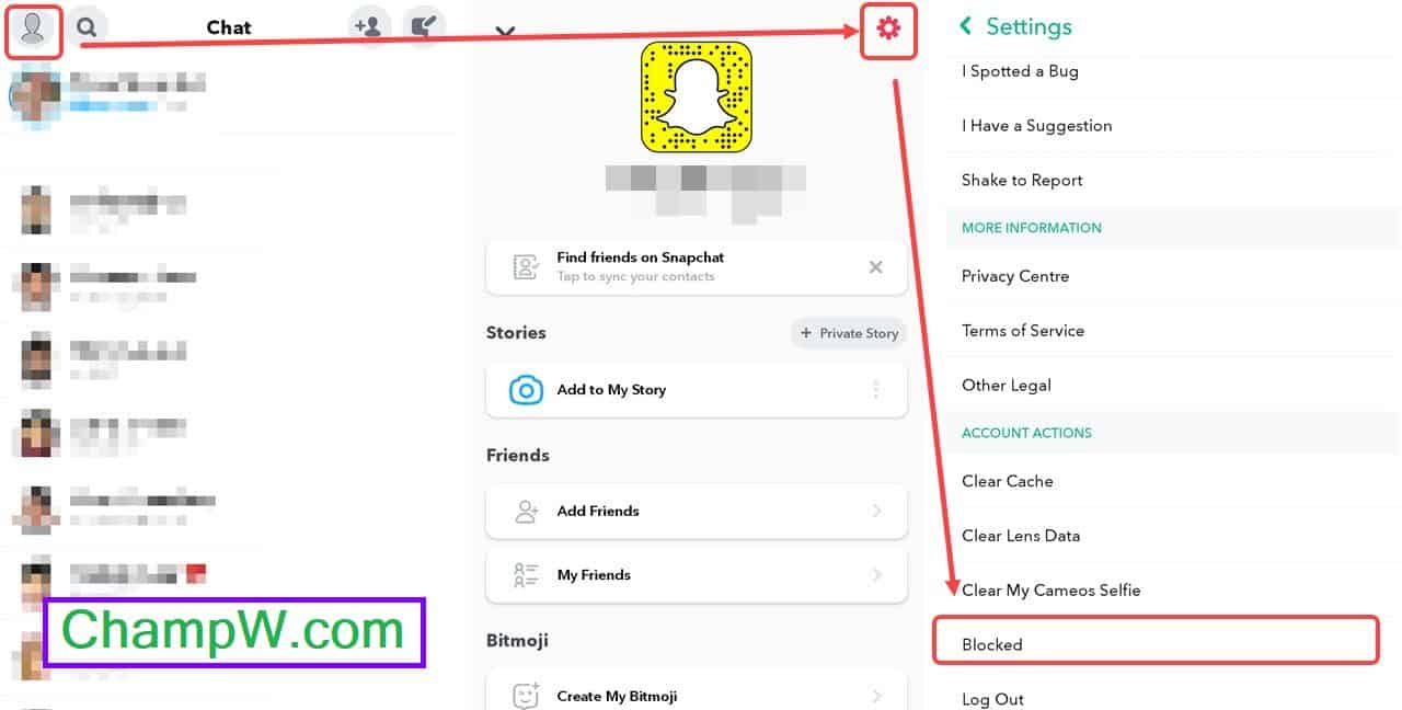 How to Unblock Someone on Snapchat - Unblock Someone on Snapchat