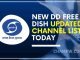 New DD Free Dish Updated Channel List Today