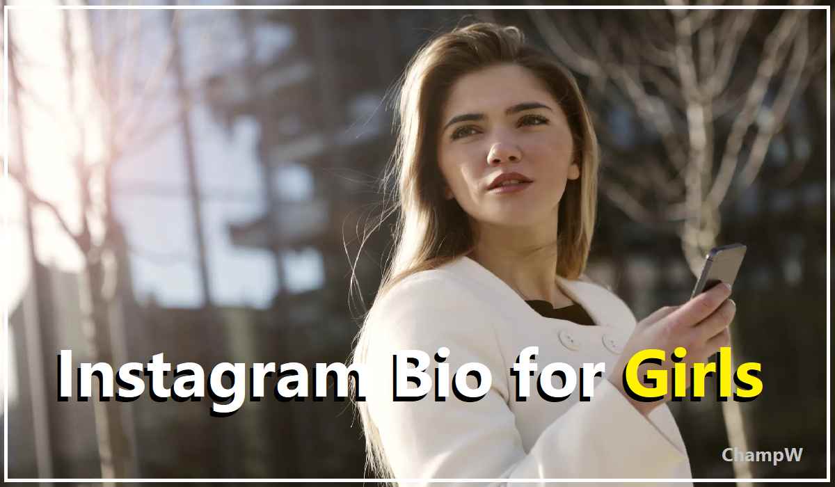 Instagram Bio for girls