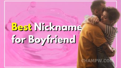 Best Nicknames for boyfriend