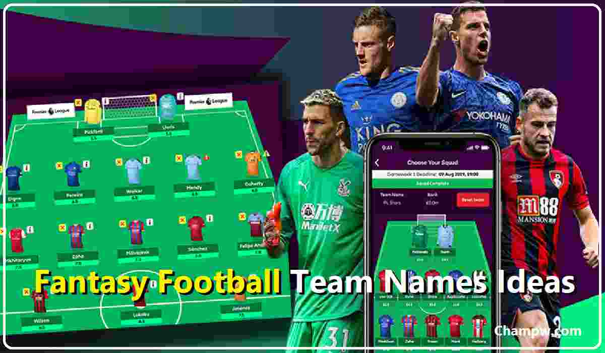 Fantasy Football Team Names Ideas