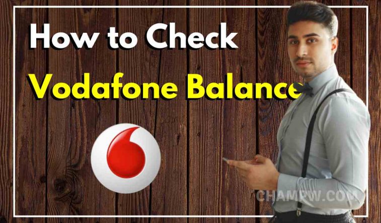 How to Vodafone Balance Check 4G Data, SMS