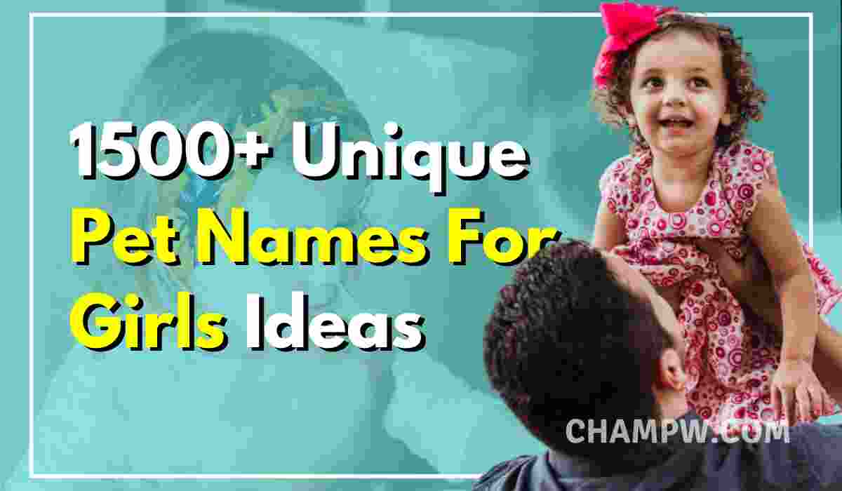 1500+ Unique Pet Names For Girls Ideas You Need In 2023
