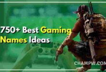 750+ Best Gaming Names Ideas
