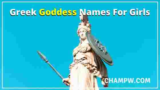 Greek Goddess Names For Girls