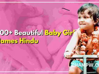 700+ Beautiful Baby Girl Names Hindu