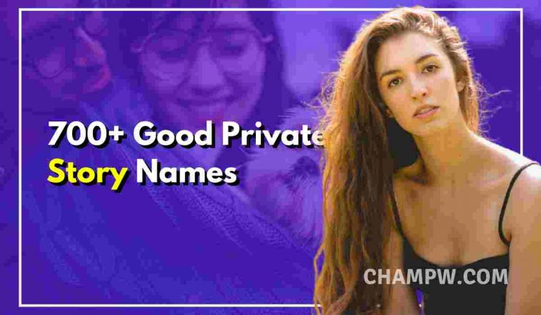 700+ Good Private Story Names You Must Try