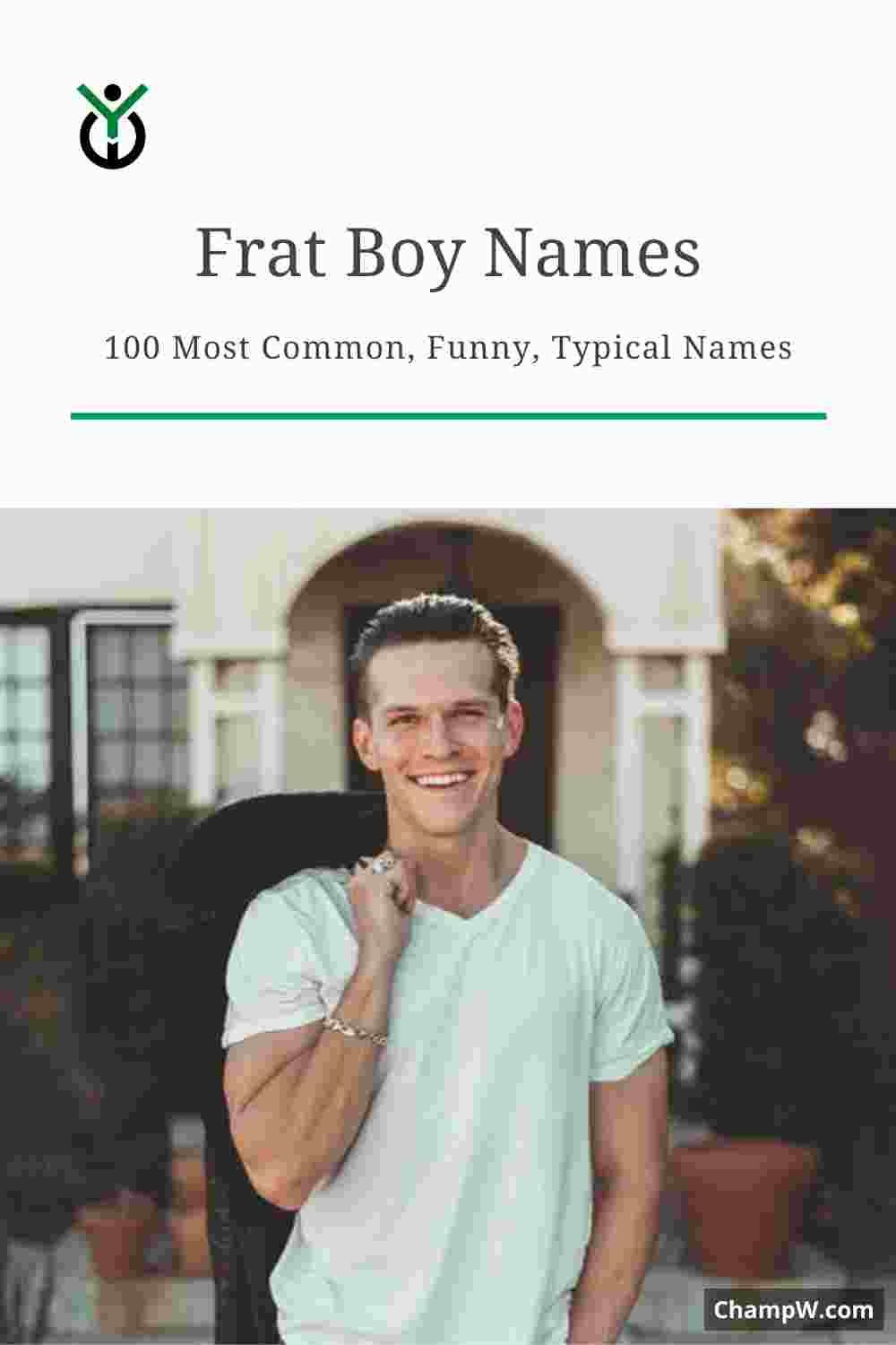 100 Accurate Frat Boy Names Most Common Funny Typical