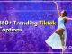 Tiktok Captions