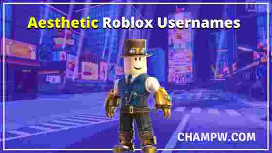 750 Cool Roblox Usernames List For Girls Boys - how to look aesthetic on roblox boy