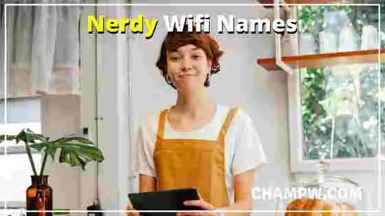 Nerdy Wifi Names