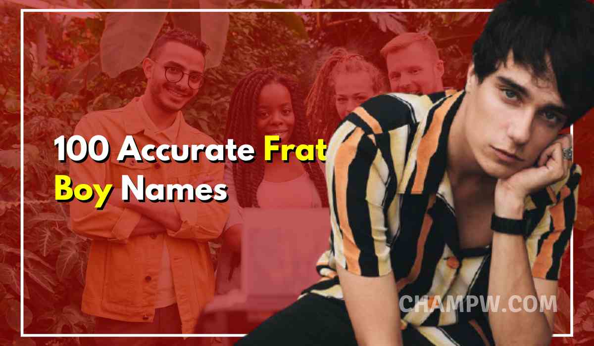 100 Accurate Frat Boy Names | Most Common, Funny, Typical