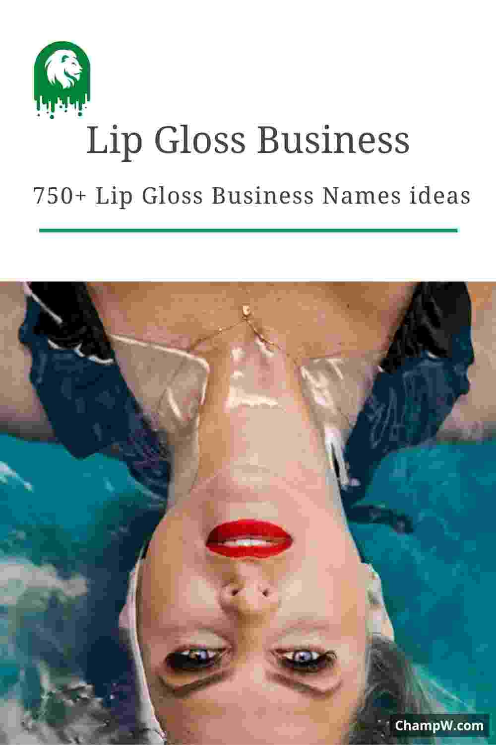 750+ Catchy, Creative Lip Gloss Business Names Ideas