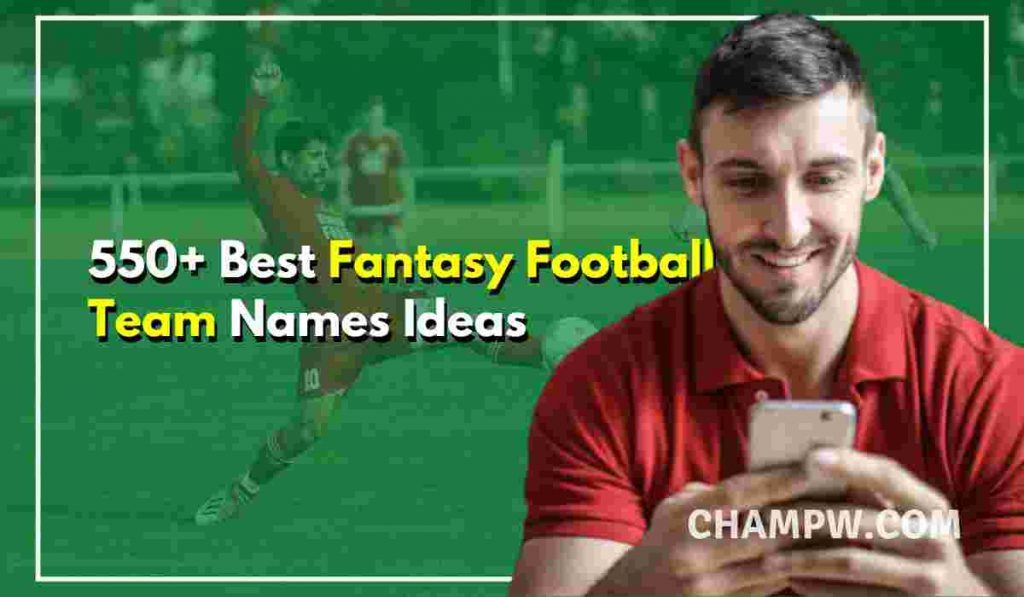 550+ All Time Best Fantasy Football Team Names ideas