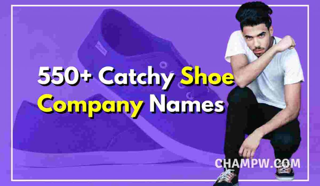 550+ Cool Shoe Company Names ideas for shoe business