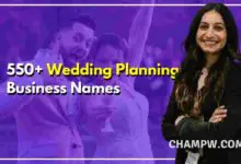 Wedding Planning Business Names