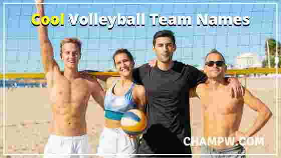 Cool Volleyball Team Names