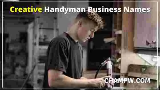Creative Handyman Business Names