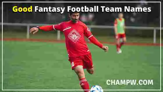 Good fantasy football team names