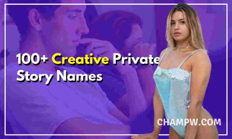 100+ Fresh Creative Private Story Names You Must Try