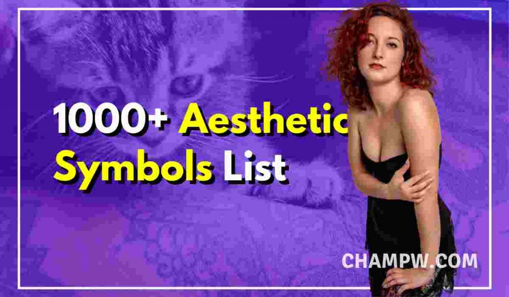 Aesthetic Symbols
