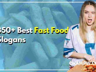 Fast Food Slogans