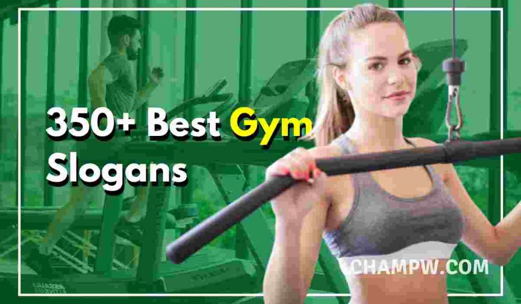 350+ Best Gym Slogans That Are Easy To Remember
