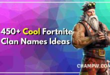 Cool Fortnite Clan Names