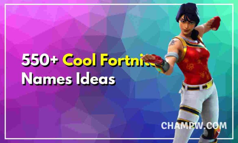 550+ Cool Fortnite Names Ideas Which Are Not Taken