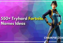 Tryhard Fortnite Names