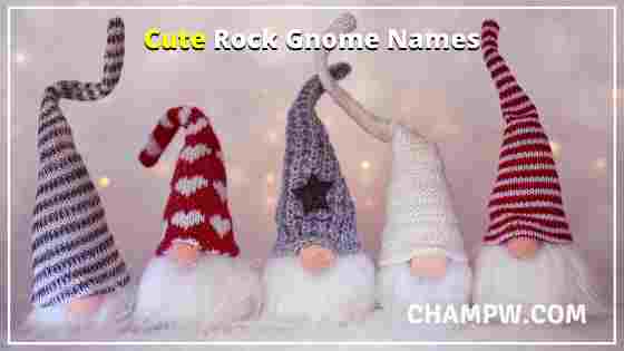 Cute Rock Gnome Names