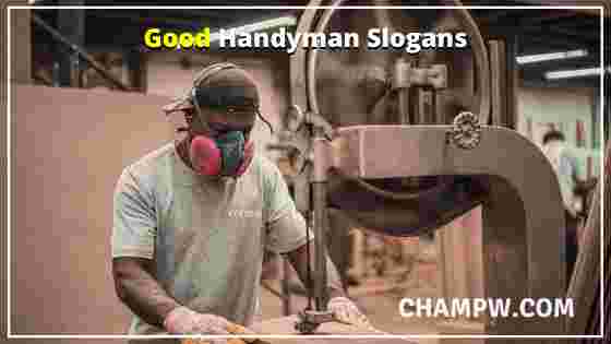 Good Handyman Slogans