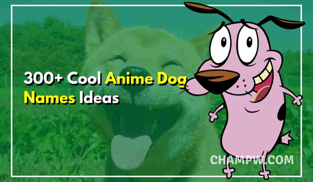 300+ Cool Anime Dog Names Ultimate List With Series
