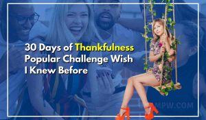 30 days of thankfulness ideas