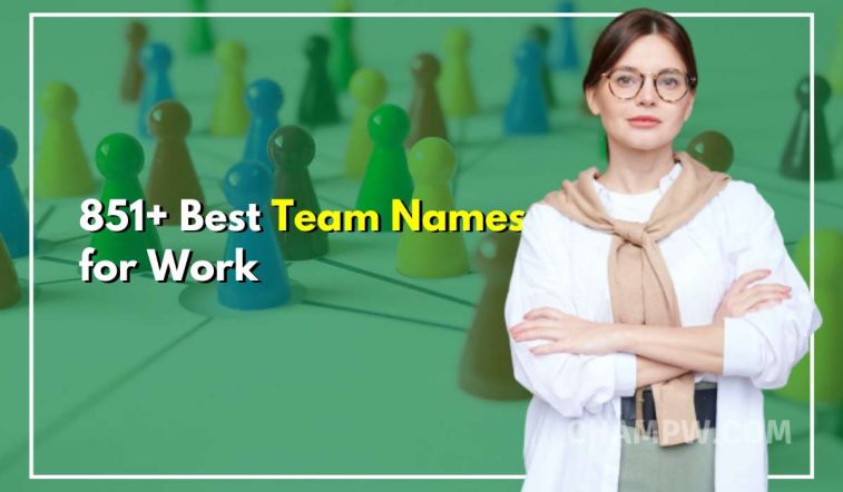 Team Names for Work