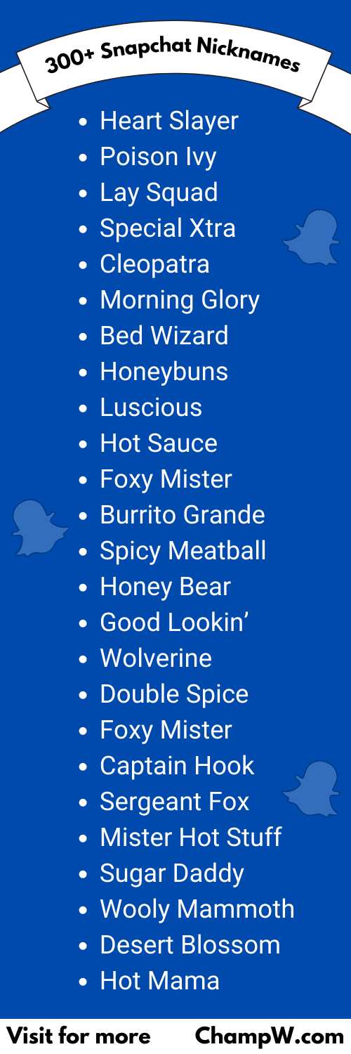 Best Friends Nicknames For Snapchat