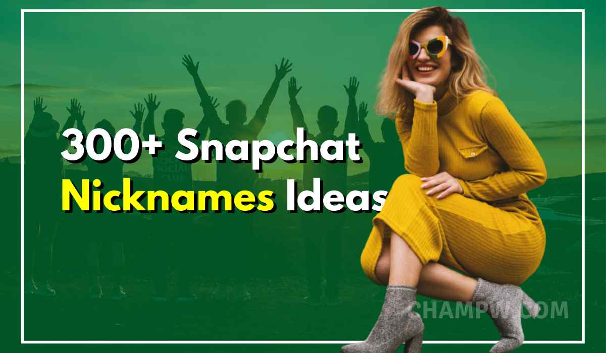 300+ Snapchat Nicknames New Ideas Your Guys Or Girls Best Friends