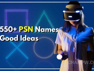 550+ PSN Names Solid Ideas To Ace Like A PRO