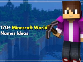 170+ Minecraft World Names That Are Cool & Stylish