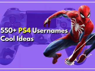 PS4 Usernames