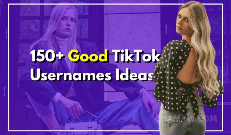 150 Good TikTok Usernames Fans Will Love To Follow In 2023