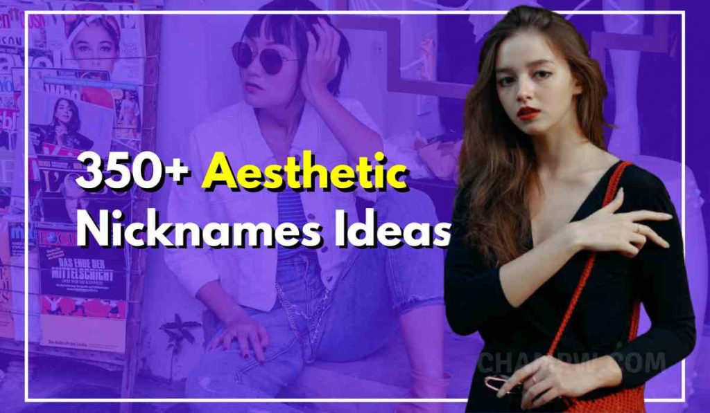 150+ Aesthetic Nicknames Good, Cool, Soft, Cute