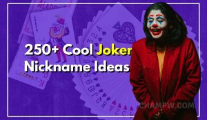 Joker Nickname