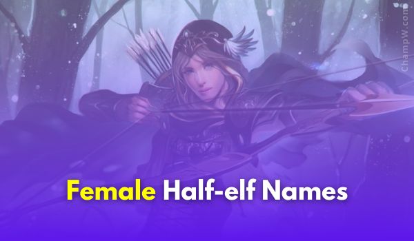 Female half-elf Names