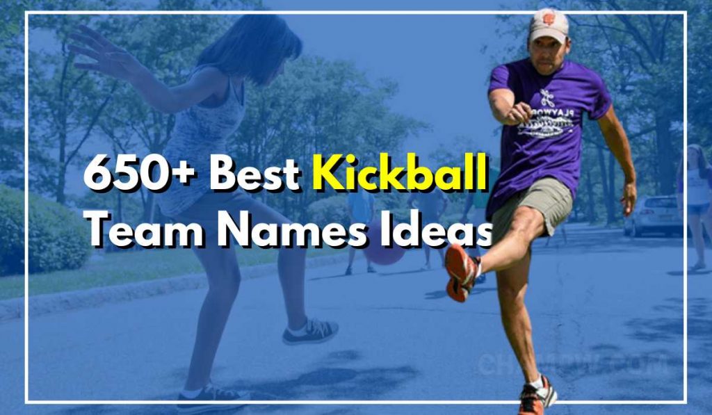 650+ Best Kickball Team Names For Your League Game