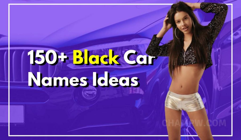 350+ Cool Black Car Names That Are Crazy and Unique