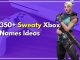 Sweaty Xbox Names